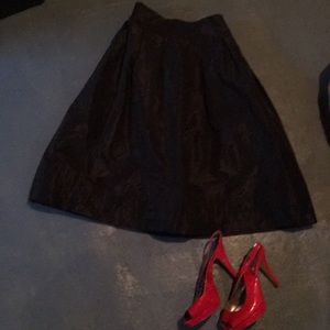 Banana republic flare skirt